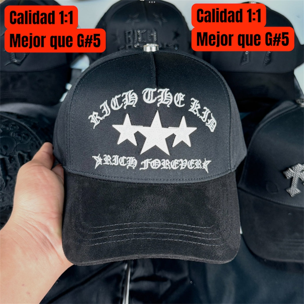 Gorra Barbas Hats x Rich The Kid - Rich Stars