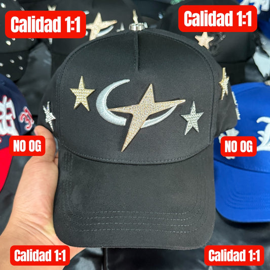 Gorra Barbas Hats x CT "GALAXY CT" GOLD 24K