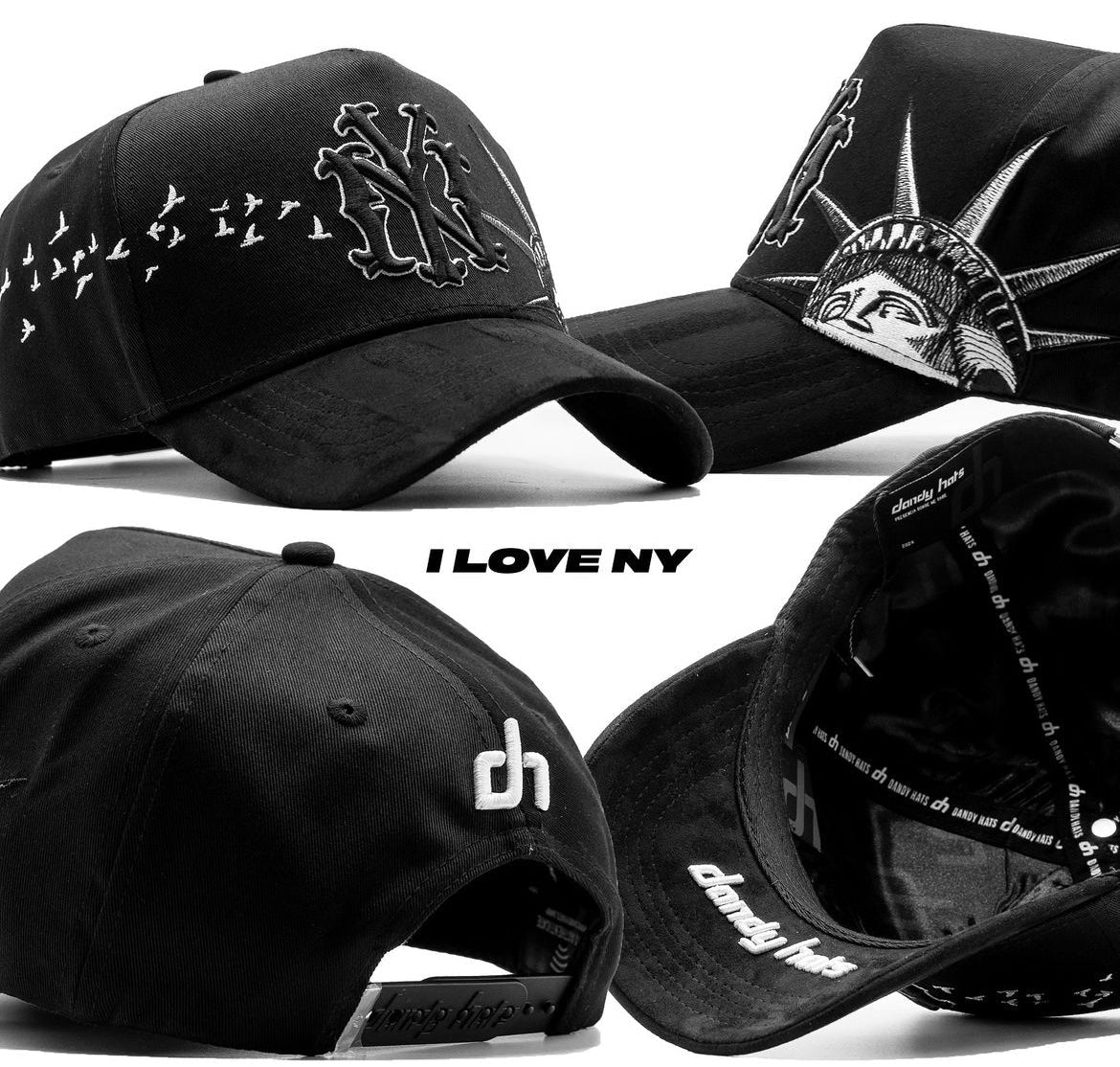 Dandy Hats New York negra