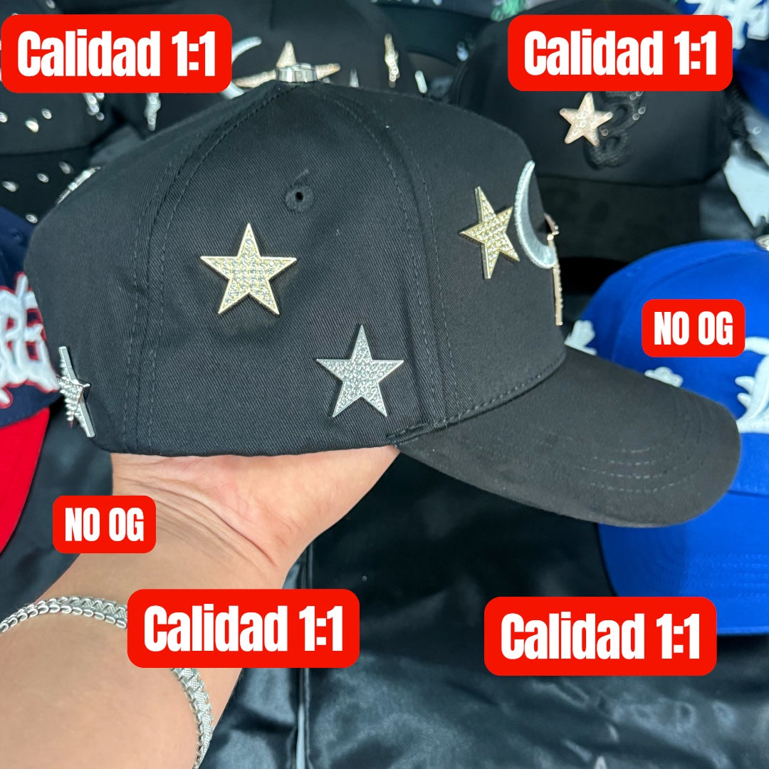 Gorra Barbas Hats x CT "GALAXY CT" GOLD 24K