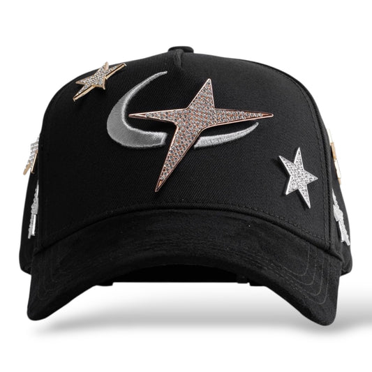 Gorra Barbas Hats x CT "GALAXY CT" GOLD 24K