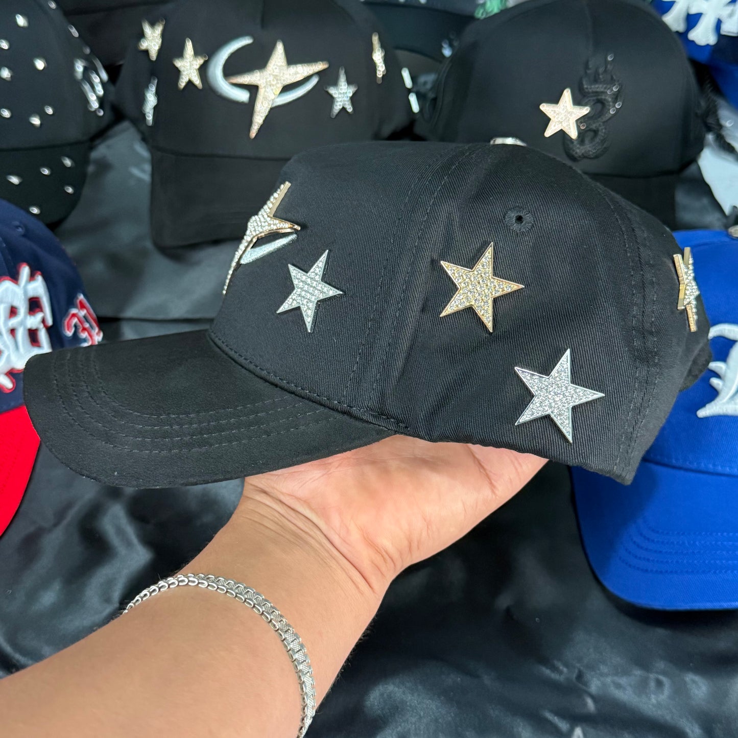 Gorra Barbas Hats x CT "GALAXY CT" GOLD 24K