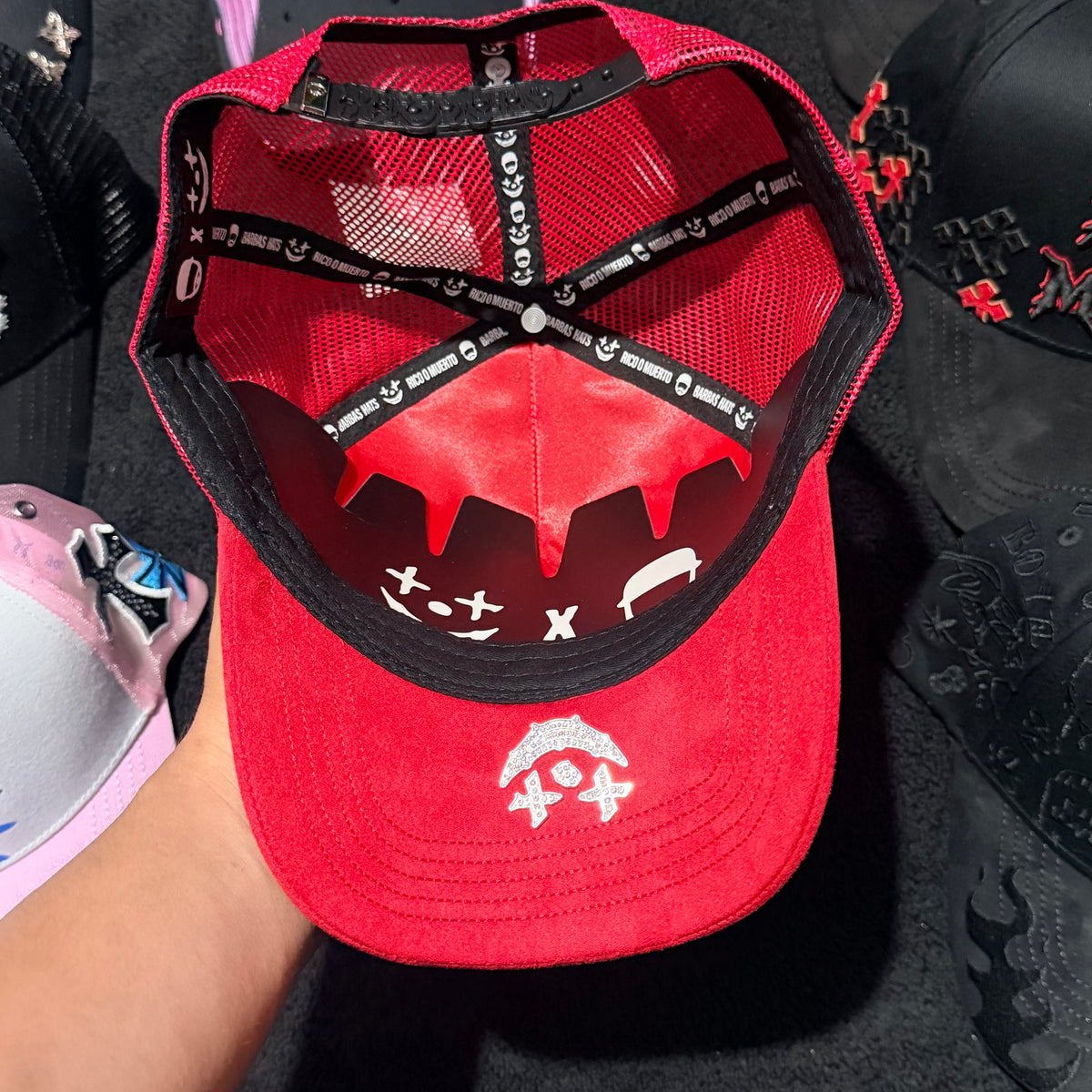 Gorra Rich Life roja
