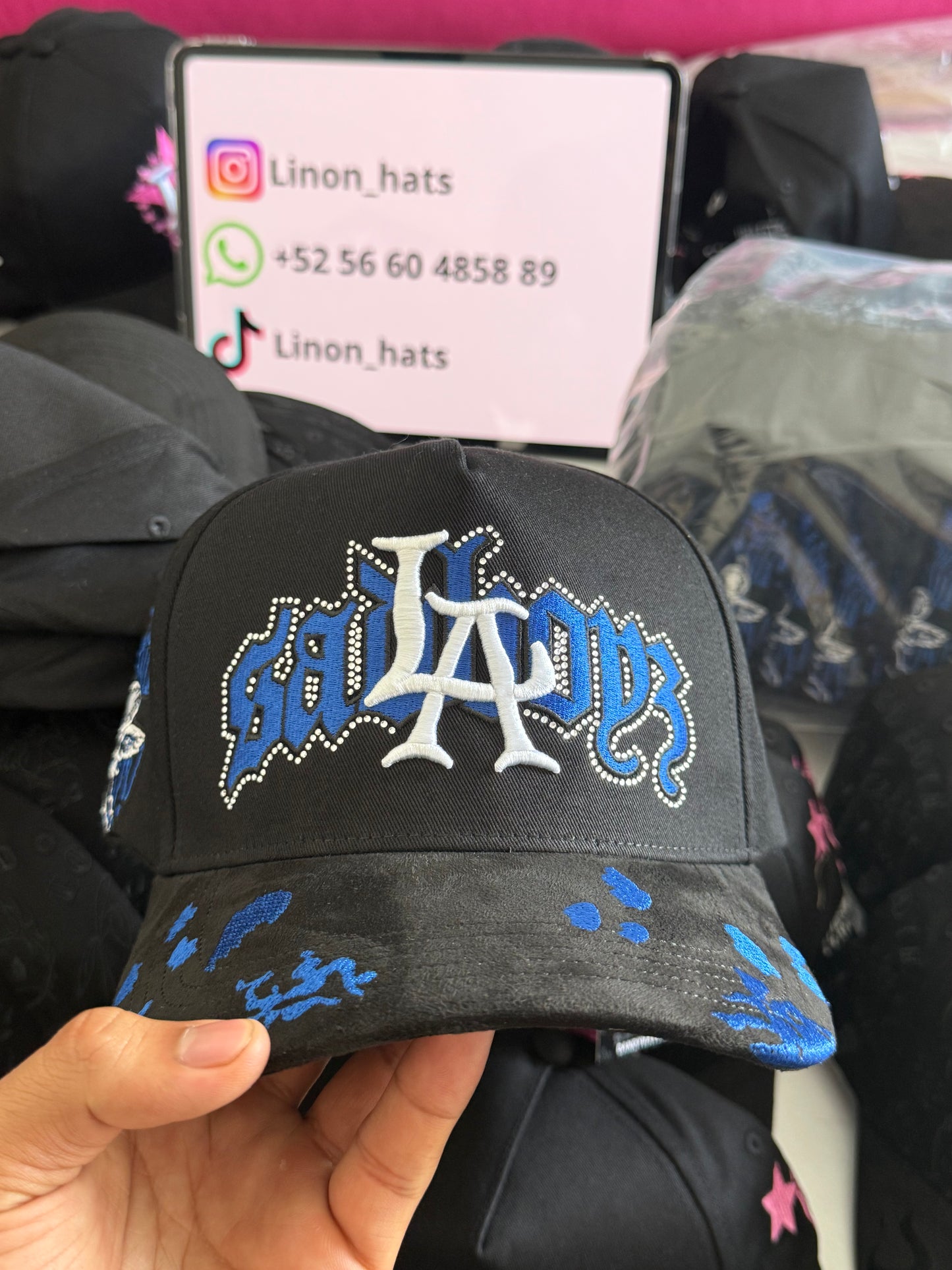 Dandy Hats x junior H El azul