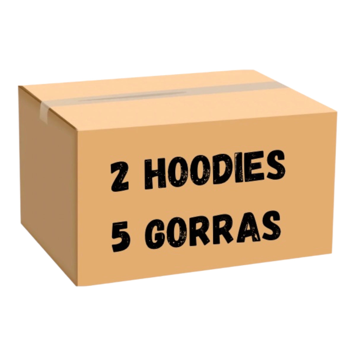 5 gorras y 2 Hoodies