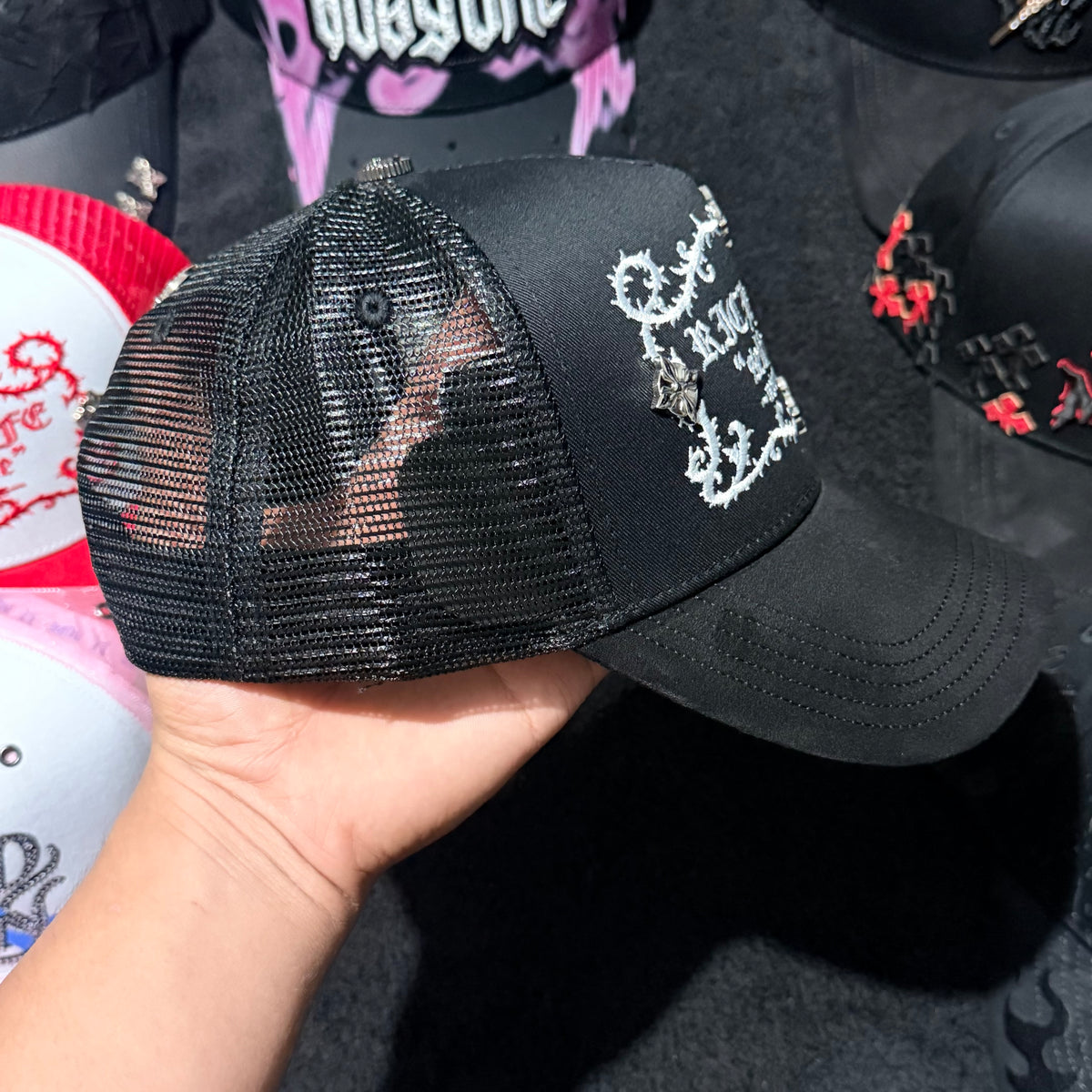 Gorra Rich Life negra