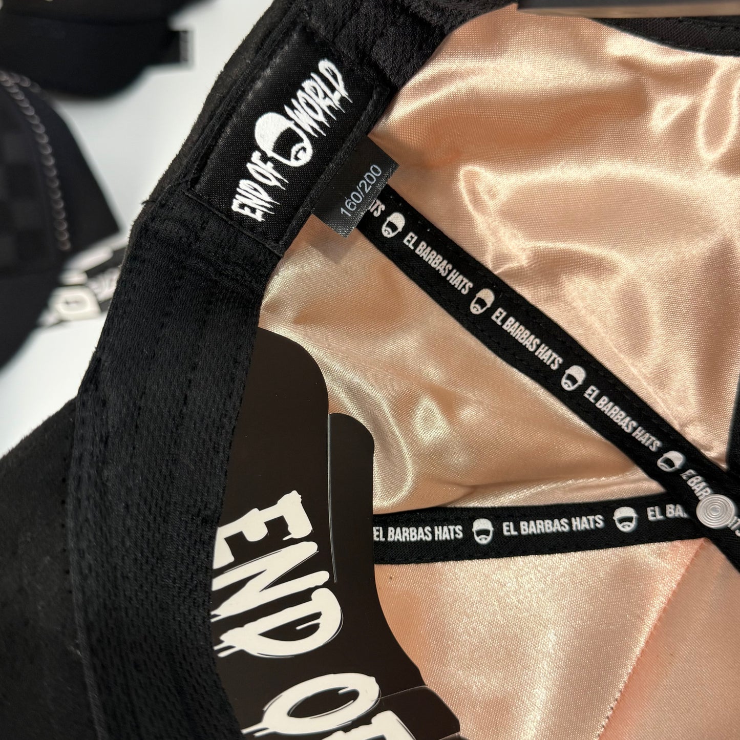 Barbas Hats Skulls Oro Rosa