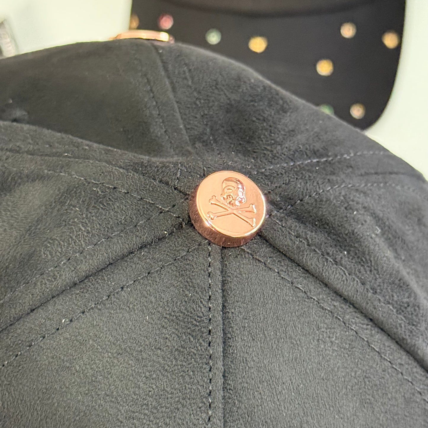 Barbas Hats Skulls Oro Rosa