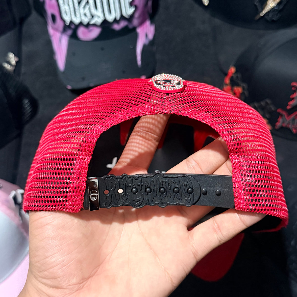 Gorra Rich Life roja