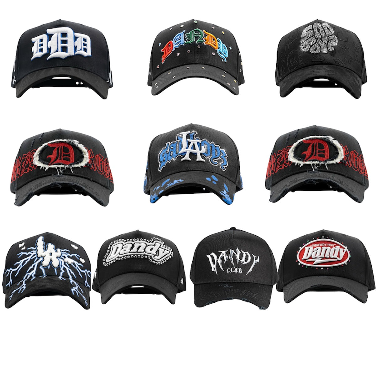 10 gorras Dandy y/o ThirtyOne A ELEGIR